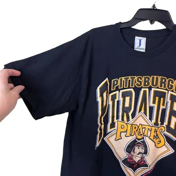 Vintage Pittsburg Pirates MLB 1991 Graphic T-Shirt Size Large Y2K - Picture 2 of 7